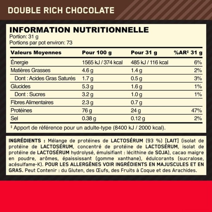Whey Gold Standard 2.27 Kg - واي بروتين – Image 3